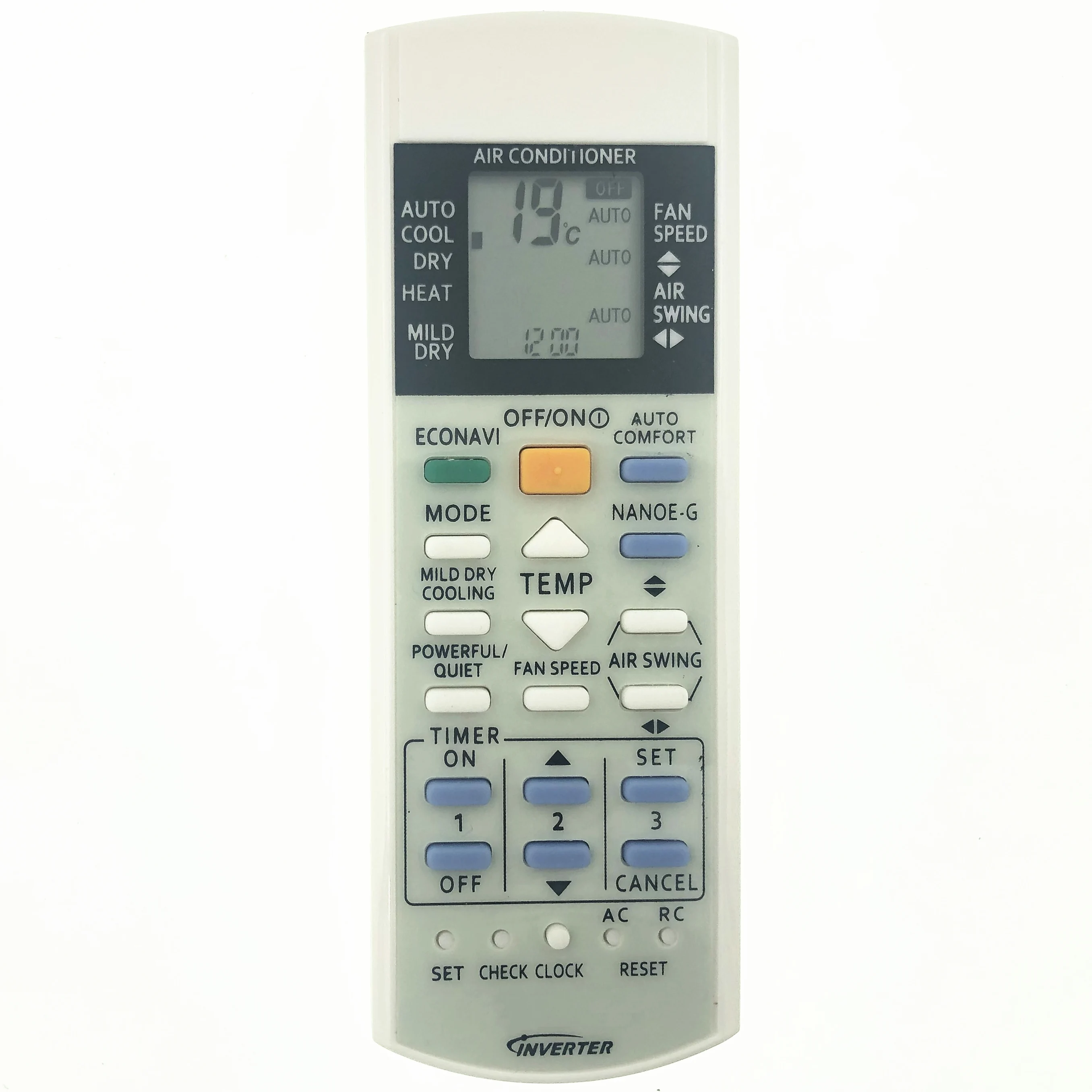 Пульт дистанционного управления A75C2817 A75C2998 для Panasonic инвертор AC кондиционер A75C3865 A75C3871 A75C3714 A75C3706 CS-YW7MKD-1