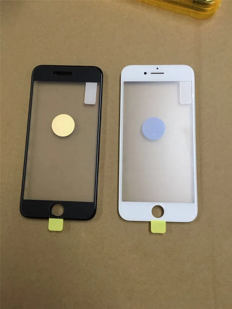 20 шт. холодный пресс для iPhone 8 8p внешнее стекло со средней рамкой и OCA