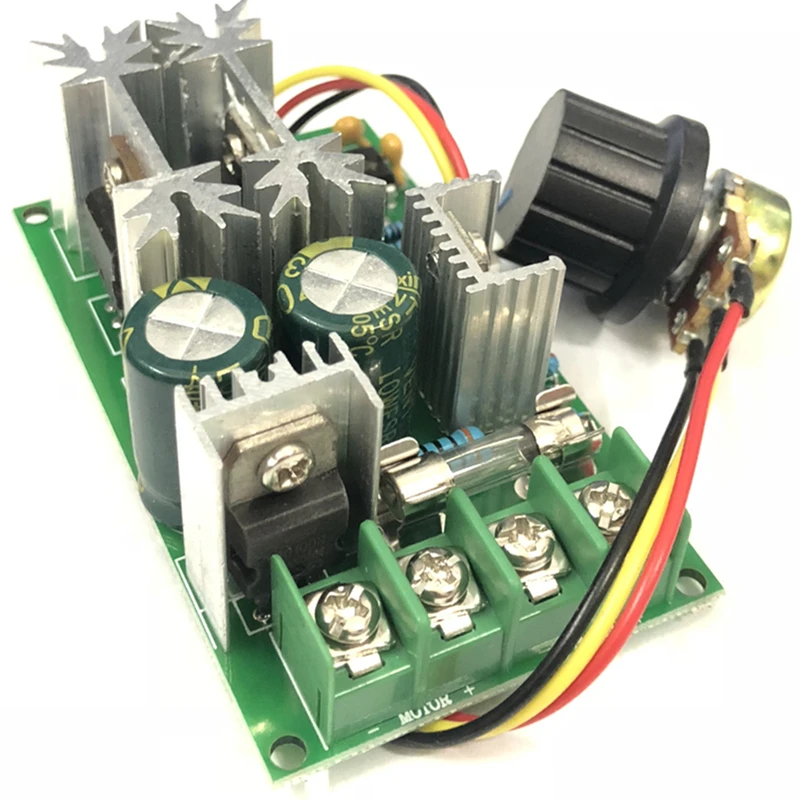 100% новый регулятор двигателя пост. Тока 12V/24V/36V/48V Высокая мощность привода Модуль