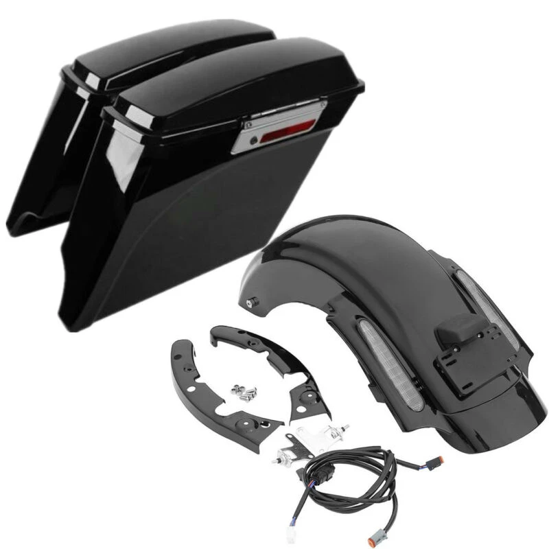 Мотоцикл сума светодиодный заднее крыло для Harley Touring Road King Street Glide Electra 2009