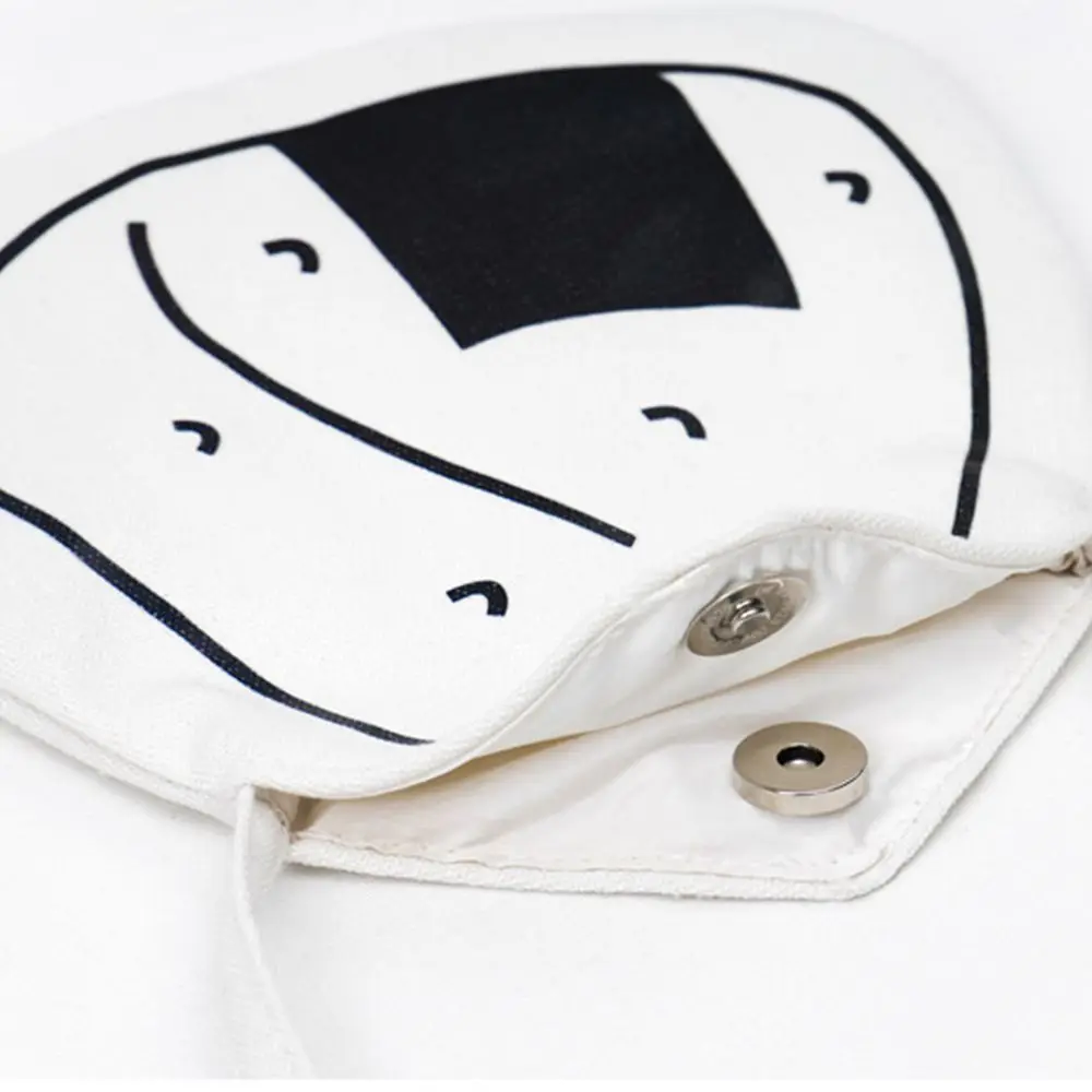 Японские милые рисовые шарики плюшевая сумка с застежкой Мультяшные мини