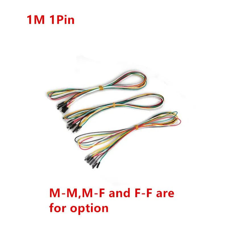 1 м Перемычка макетной платы 20 шт./лот 1pin 100 см M-M M-F F-F 2 54 мм кабель DuPont линия |