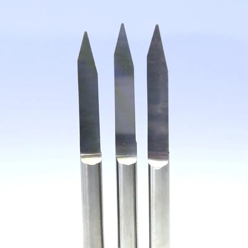 5 шт. инструменты с ЧПУ Вольфрамовая сталь PCB V type компьютерные гравировальные