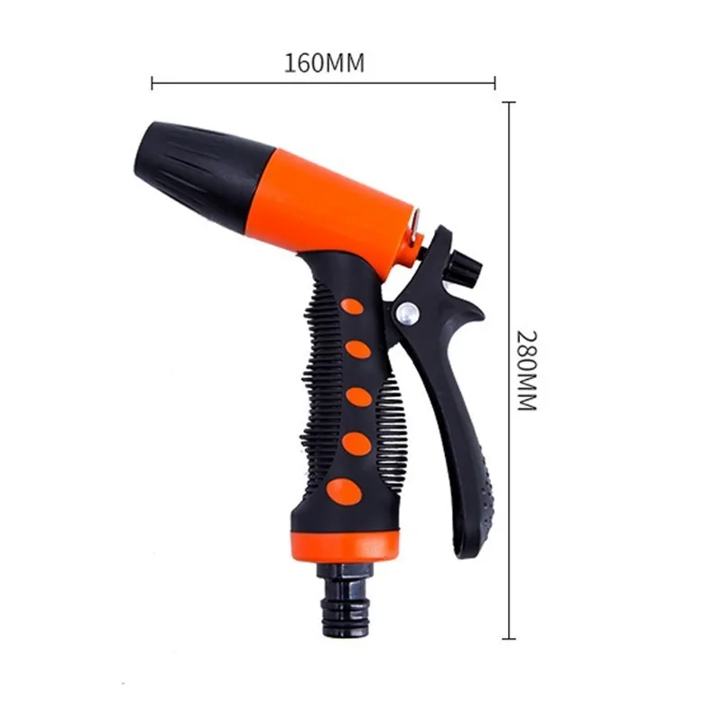 Многофункциональный садовый водяной пистолет со шлангом домашний распылитель