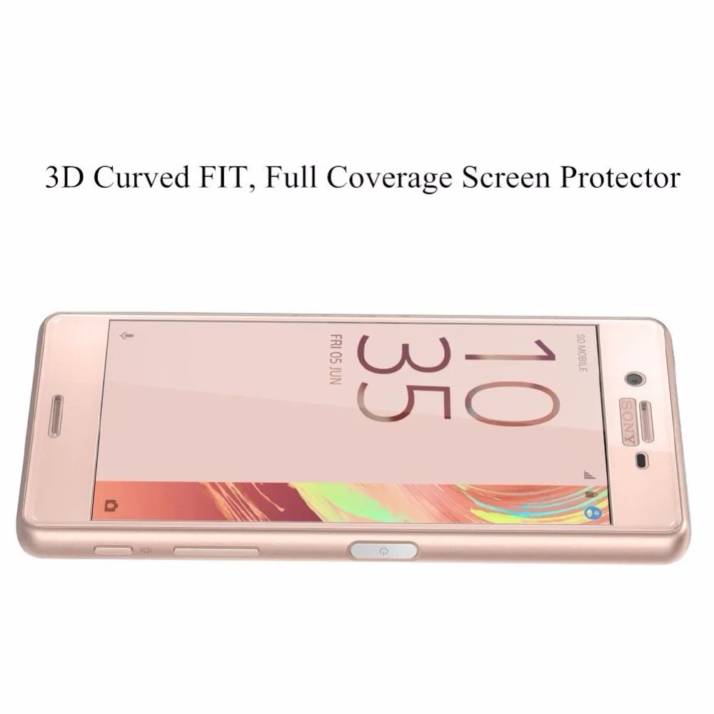 2 шт. полное покрытие из закаленного стекла для sony Xperia X Производительность