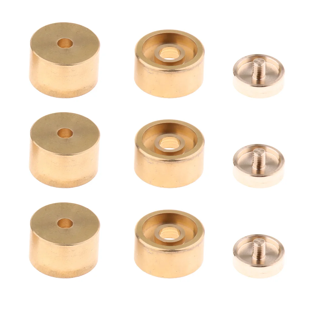

Tooyful Trumpet Repairing Parts Finger Buttons for Brass Instrument Replacement Accessories