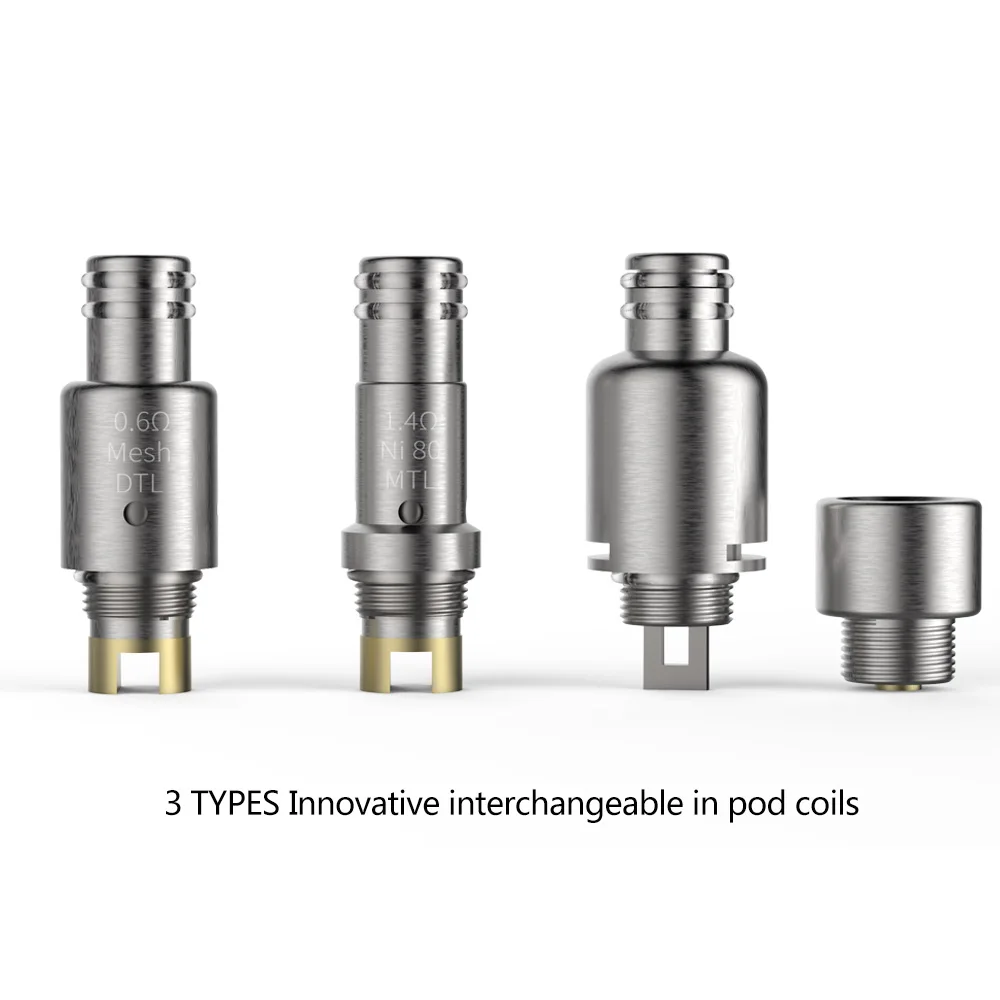 Оригинальный вейп Core Smoant Pasito coil 1.4ohm MTL NI-80/ 0.6ohm DTL Mesh/ RBA Single Coil для Pod aotmizer Kit |