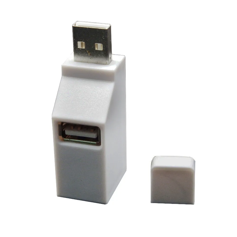 CARPRIE USB Высокое качество Черный Белый узел 3 порта концентратор мини 2 0