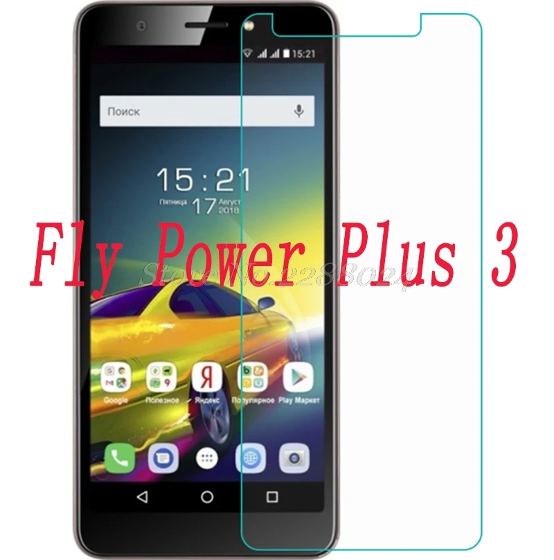 Закаленное стекло для смартфона Fly Power Plus 3 Plus3 9H Взрывозащищенная защитная пленка