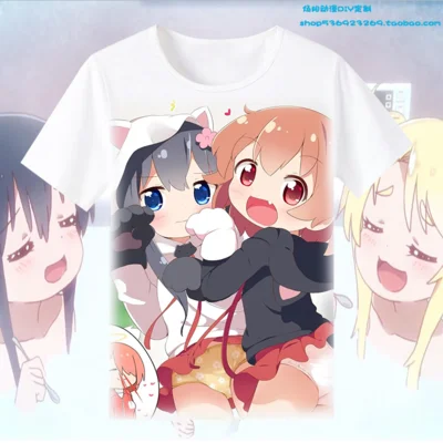 Новая футболка для косплея Watashi ni Tenshi ga Maiorita аниме WATATEN! Футболка с ангелом летучей
