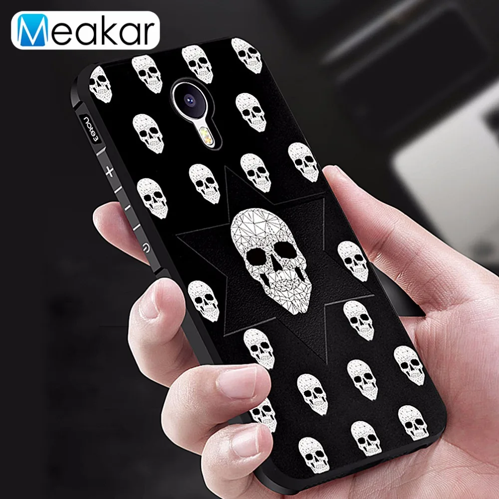 Relief Painted Pattern Soft Silicon 5.5For Meizu M3 Note Case For M3Note Cell Phone Back Cover |