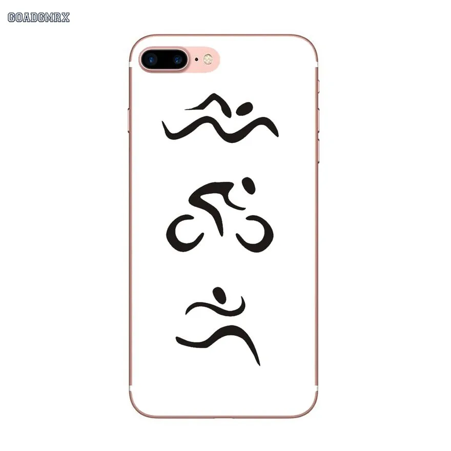 Спортивные Триатлон Ironman товар для huawei GR3 Коврики 20 P30 Honor 7A Pro 7C 8C 7X8X9 Lite 10 Nova 2 2i 3 3i мягкий чехол Обложка - Цвет: image 7