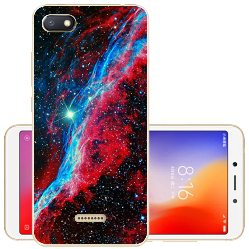 For Xiaomi Redmi 6A Case Redmi 6A Case Soft Silicone Back Cover Phone Case For Xiaomi Redmi 6A Redmi 6 A Redmi6A Redmi6 Fundas