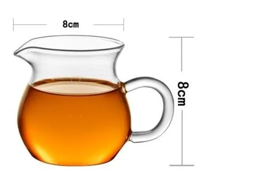 1 шт. Новое поступление термостойкая стеклянная чашка для чая с высокой