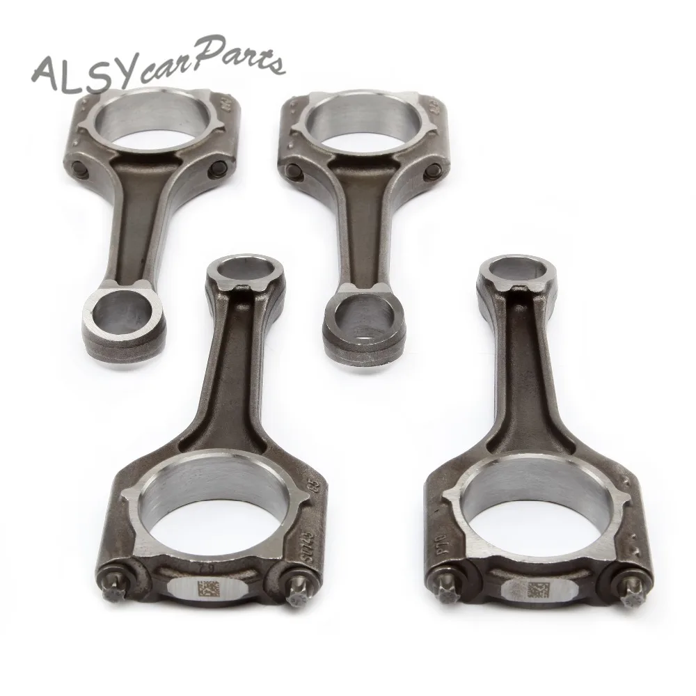 Шатун двигателя YIMIAOMO OEM 06H 198 401 A EA888 шатун для VW Sharan Tiguan Scirocco Audi A4 A6 2 0 TFSI поршневой