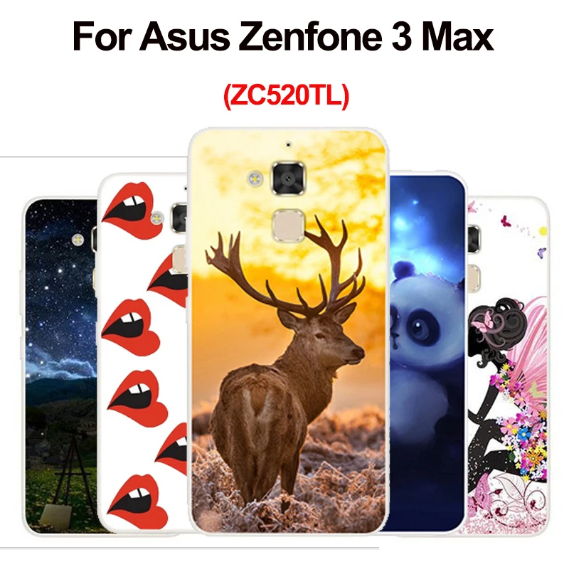 Мягкий чехол из ТПУ 5 2 &quotдля Asus Zenfone 3 Max ZC520TL защитный для Zenfone3 ZC520TL|Бамперы| |