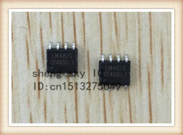 Бесплатная доставка 200 шт. LM4871 SOP-8 SMD 3 Вт аудио усилитель мощности с режимом
