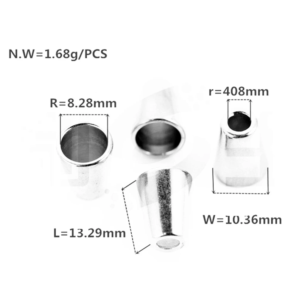 10 шт. металлический колокольчик спортивная одежда шнурки рюкзак эластичный шок