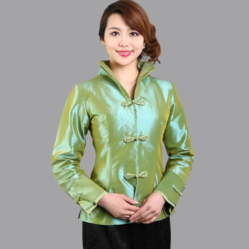 Высококачественная темно синяя Весенняя женская куртка классическое шелковое