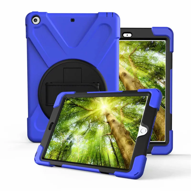 Для IPad 2/3/4 противоударный Детский защитный чехол для iPad2/3/4 сверхпрочный силиконовый Жесткий чехол с откидной подставкой