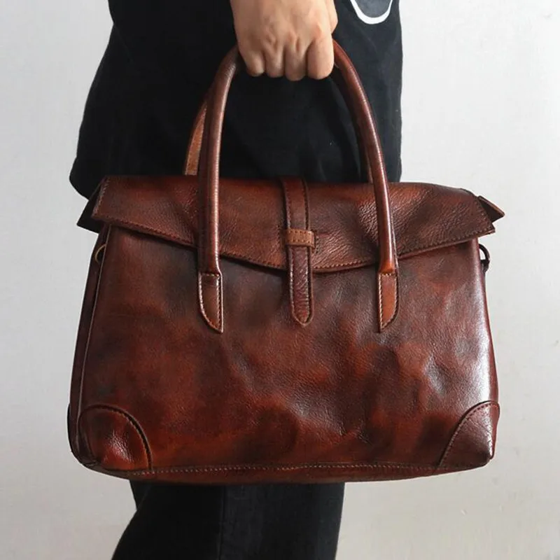 Винтажные женские сумки из натуральной кожи дамские сумочки от известного