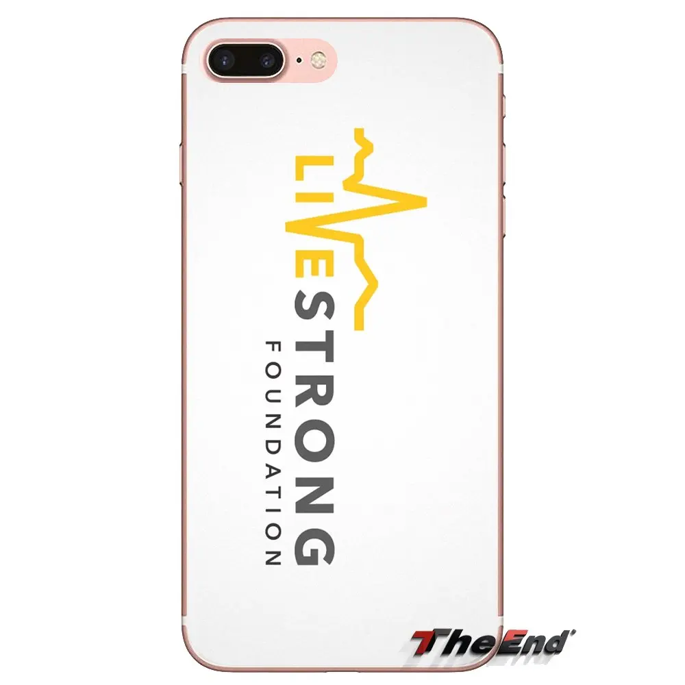 For Huawei G7 G8 P7 P8 P9 P10 P20 P30 Lite Mini Pro P Smart Plus 2017 2018 2019 TPU Cases Livestrong logo empowers cancer people |