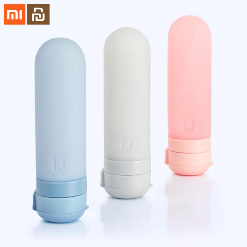 Xiaomi youpin 3 шт./компл. 50 мл портативные Силиконовые Бутылочки для путешествий на