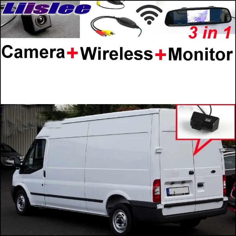 Liislee для Ford Transit 2000 ~ 2017 беспроводной приемник + 3 в 1 специальная камера заднего