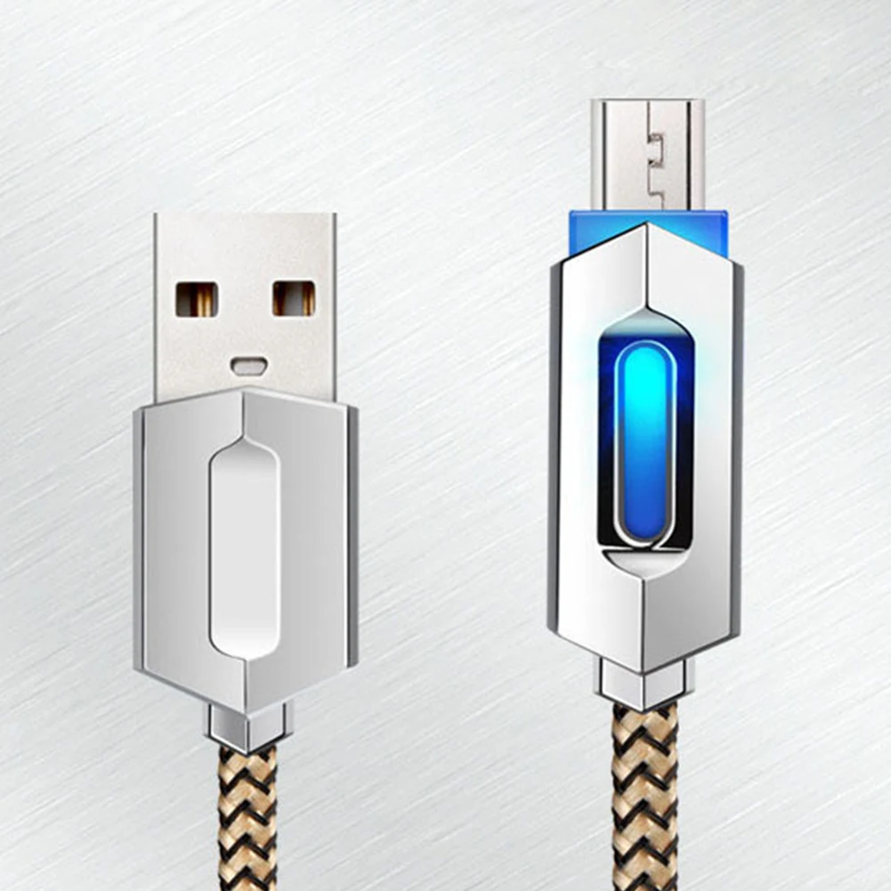 Кабель для зарядки УФ Micro USB Данные андроида линия type C быстрая | Электроника