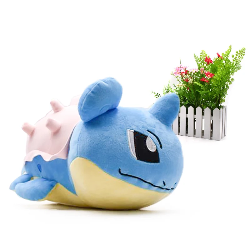 Lapras 9 стилей, кружащийся чармандер, Raichu Bulbasaur, Сквиртл драконит, лапрас, Чаризард, Growlithe, аниме, плюшевая кукла, игрушка Peluche - Цвет: Lapras