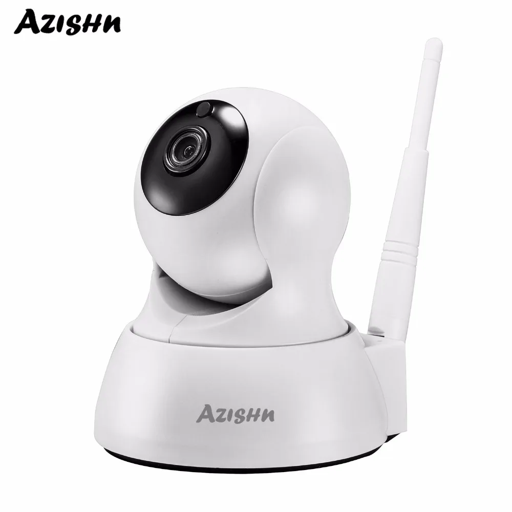 AZISHN Домашняя безопасность WiFi IP камера 720P HD Беспроводная внутренняя сеть