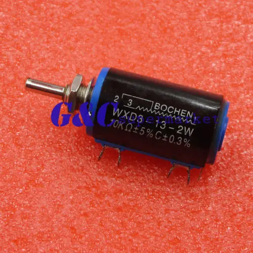 WXD3-13-2W 10K ohm многооборотный проволочный потенциометр регулируемый резистор |
