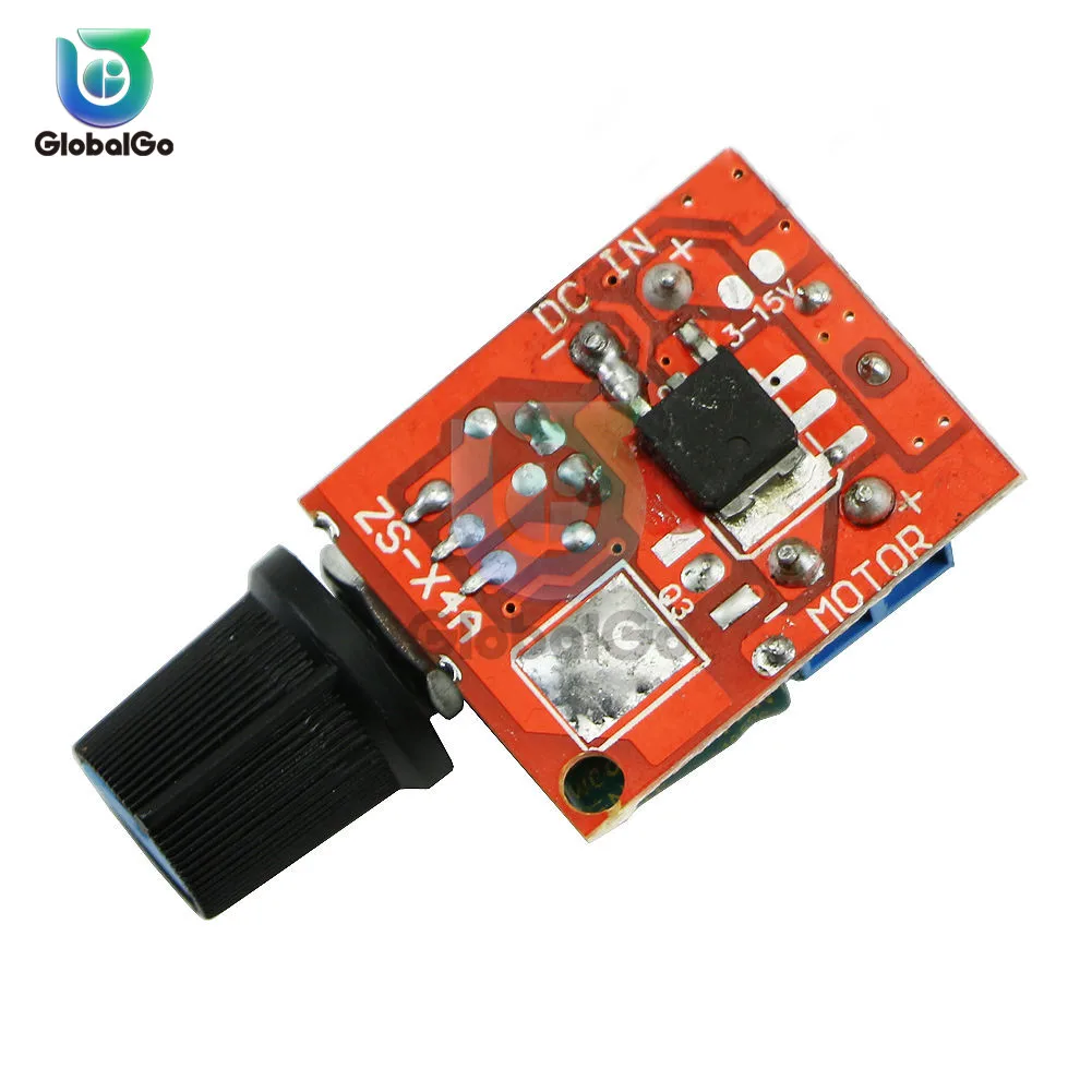 10pcs/Lot Electrical Motor Speed Controller Module 3-35V 12V 24V PWM DC Control Regulator Adjustable Switch LED Fan | Обустройство