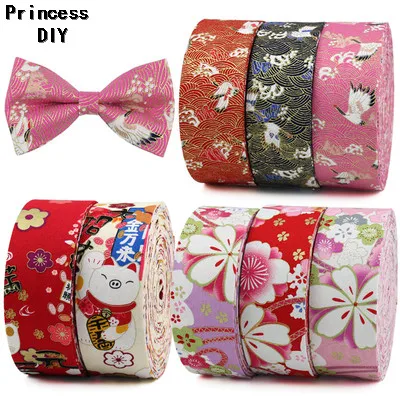 5 м/лот 10 25 50 мм красная Коронная крановая хлопковая лента в сложенном виде для