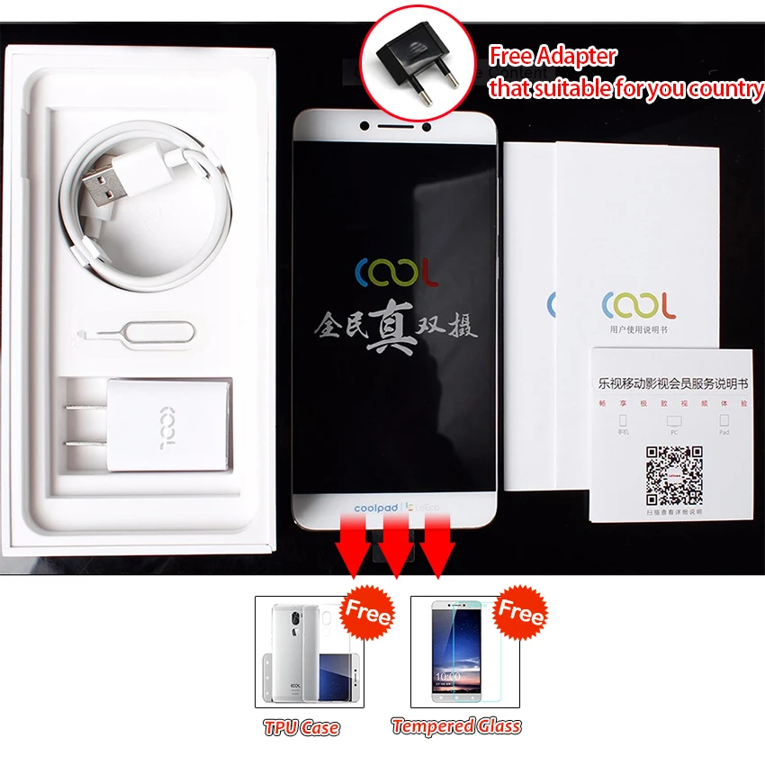 Оригинал Letv Cool1 Dual Pro Leeco Coolpad Cool 1 4 ГБ ОЗУ 64 Гб Snapdragon 652 Мобильный телефон 5 &quotFHD 13 МП