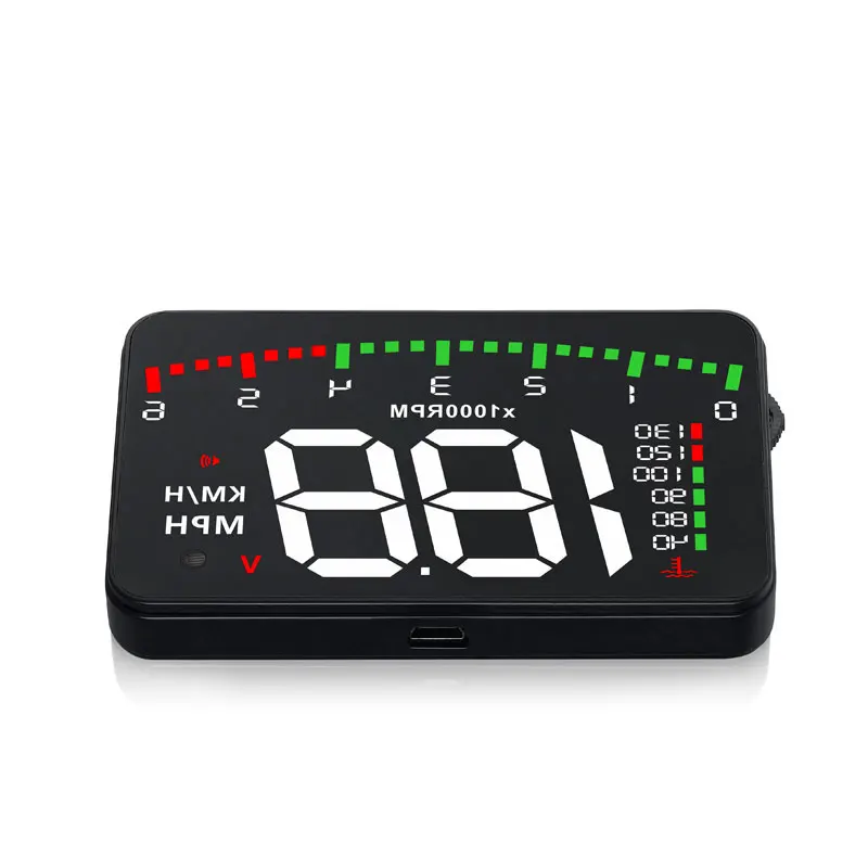 Автомобильный дисплей на лобовое стекло A900 спидометр OBD2 проектор цифровой