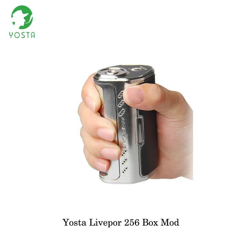 Электронная сигарета 256 Вт yosta livepor TC коробка мод питание от тройной 18650 батареи