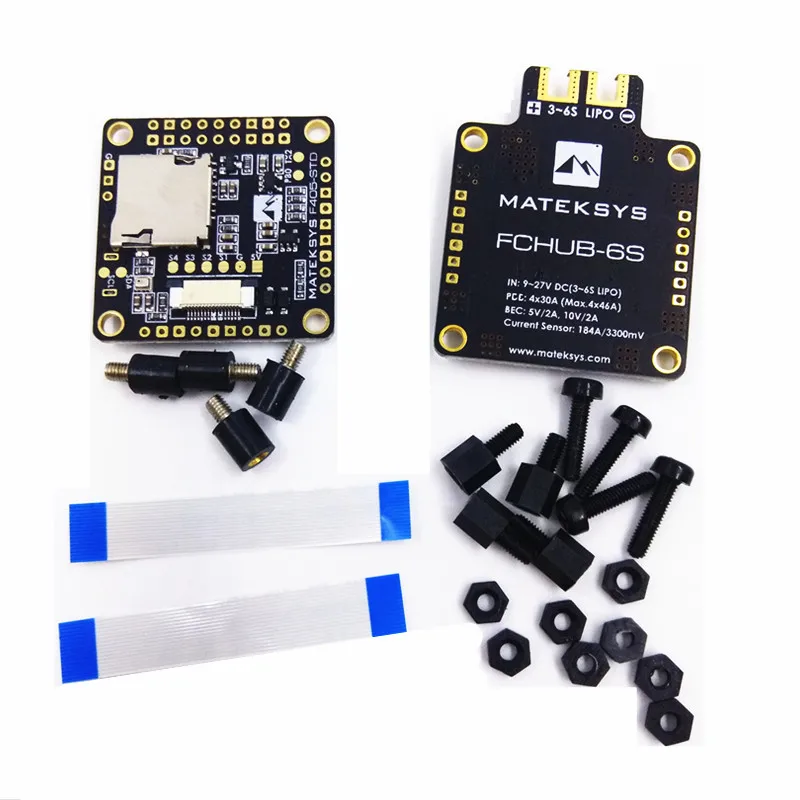 Контроллер полета Mateksys для BetaFlight OSD STM32F405RGT6 Matek концентратор PDB 12 В плата