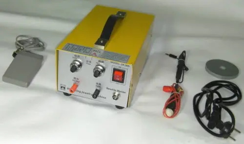 Импульсный сверкающий точечный сварщик 200 Вт ювелирный сварочный аппарат Золото