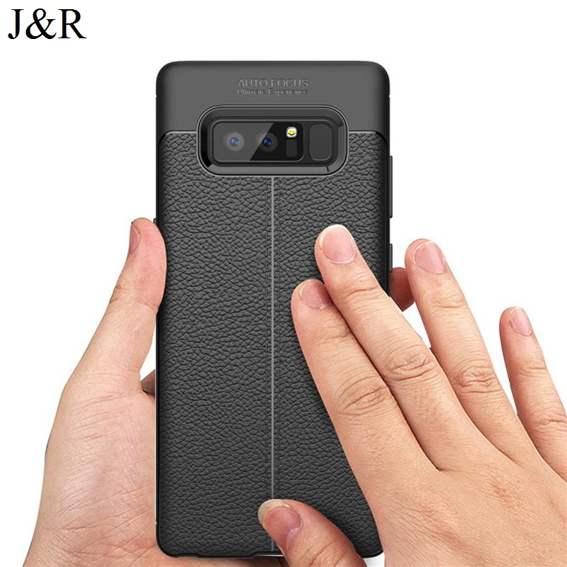 J &amp R чехол для samsung Galaxy Note 8 SM-N950F Note8 N950f 6 3 &quotTPU задний s защитный мягкий Роскошный