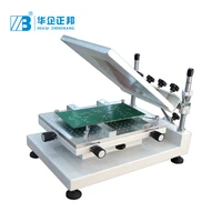 stencil printer screen printing machine 300400mm high precision manual solder smt paste printer