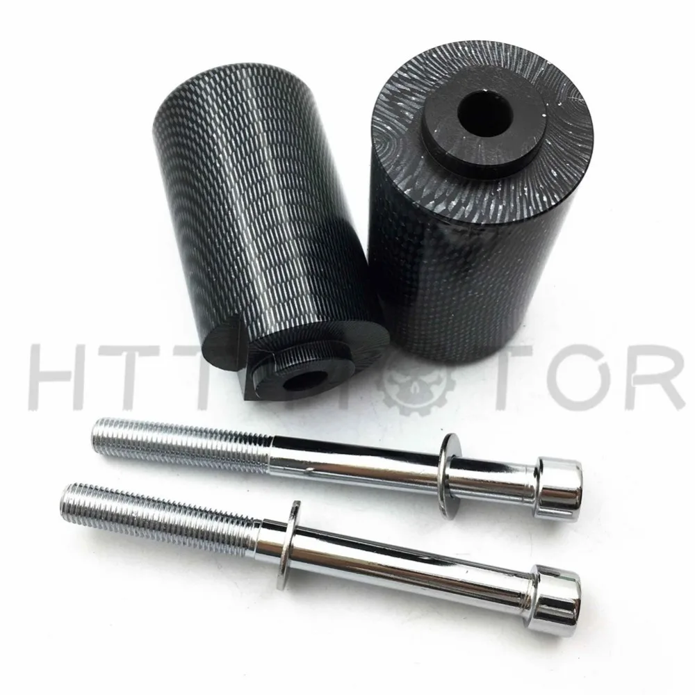 Aftermaket free shipping motorcycle parts fit for 2002 2003 Kawasaki ZX9R ZX-9R ZX 9R CARBON No Cut Frame Slider Protector CN | Автомобили
