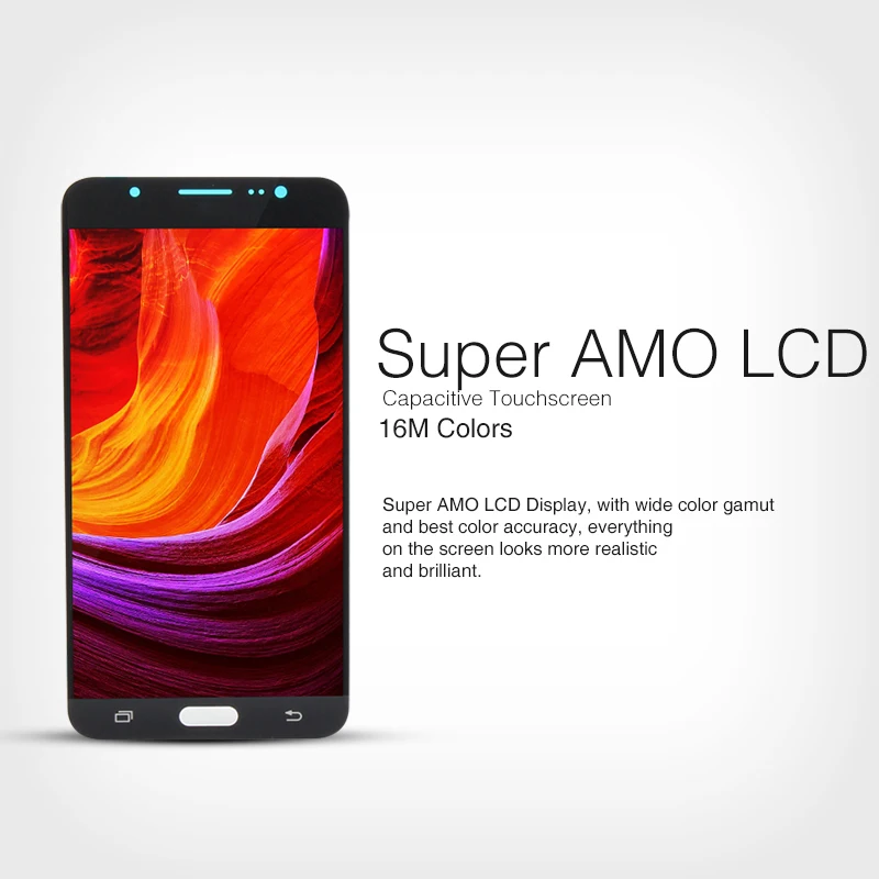100% Оригинальный ЖК-дисплей для Samsung Galaxy J7 2016 экран J710 ЖК-дигитайзер замена ремонт