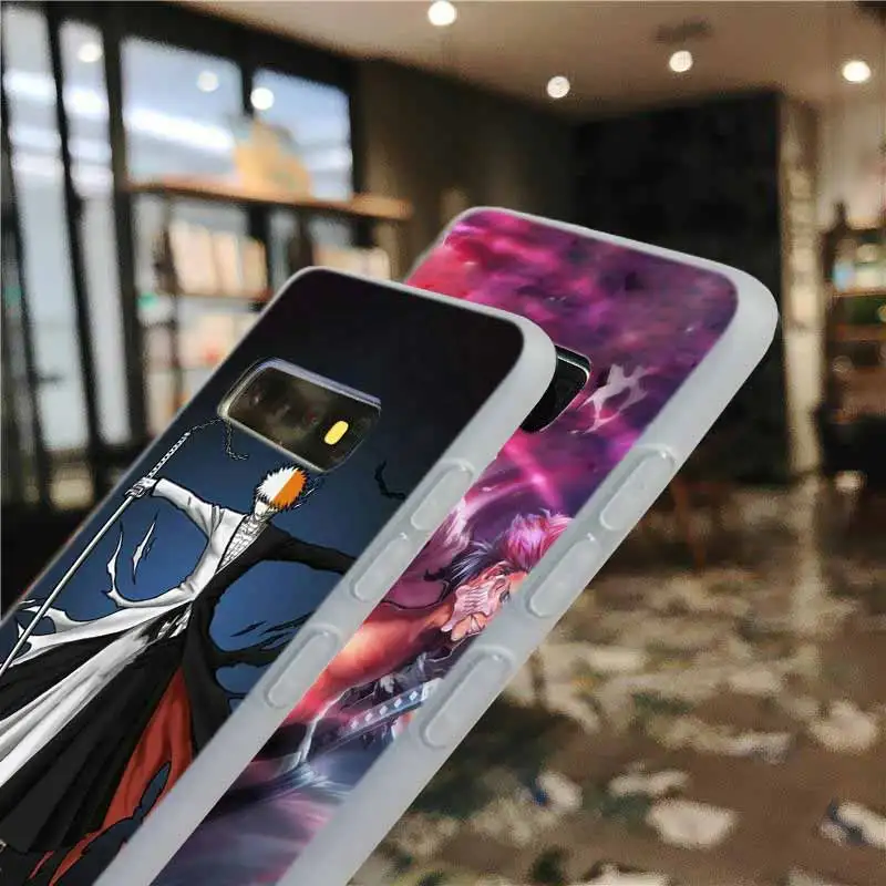 Мягкий чехол для Samsung Galaxy S21 S20 S11 S10 S9 S8 Plus S7 Edge S10e Ultra unny отбеливающий аниме |