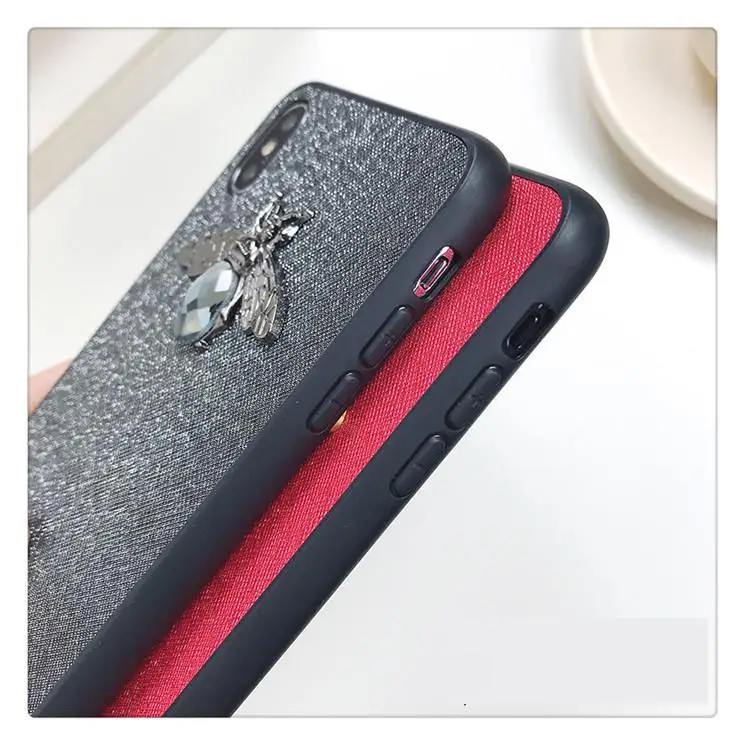Новые модные аксессуары для девочек 3d пчела чехол телефона Iphone X 11 Pro Xs Max Xr 10 8 7 6 6s