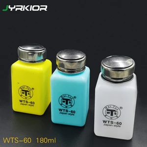 Диспенсер для жидкости jyrklcd 180 мл ESD, пластиковая бутылка для спирта, флюс, бутылка для жидкости, пресс-насос для паяльника, инструмент для чистки