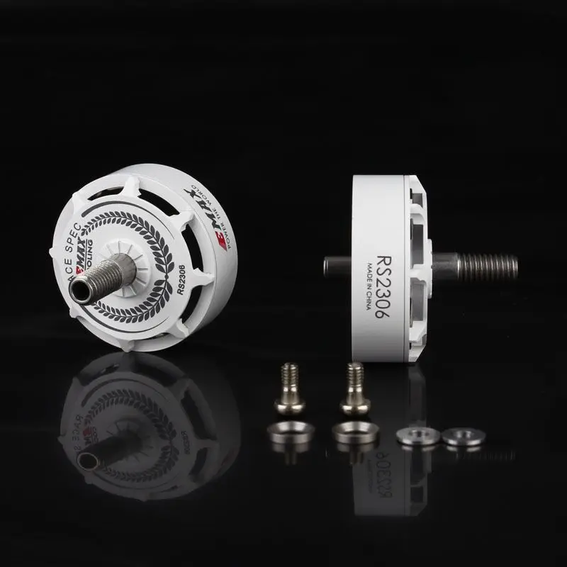 Моторный ротор Emax RS2306 CW для гоночного белого и черного цветов винтовая резьба с