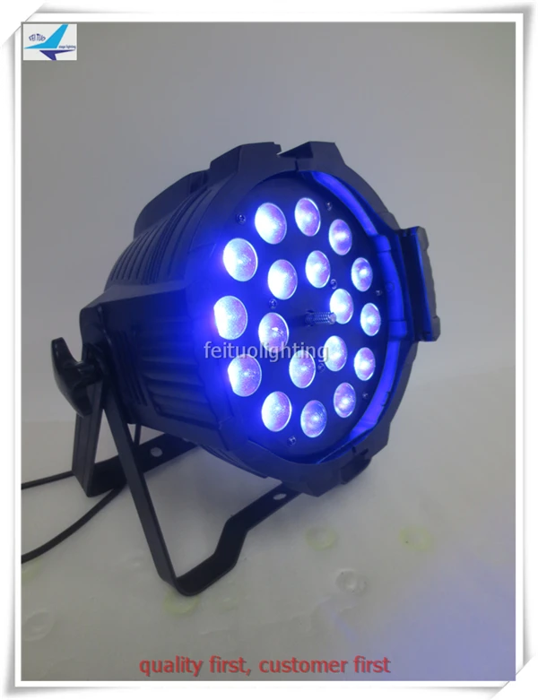 2 pieces 4IN1 18x10W RGBW Stage Lighting Zoom Par 64 Can LED | Лампы и освещение