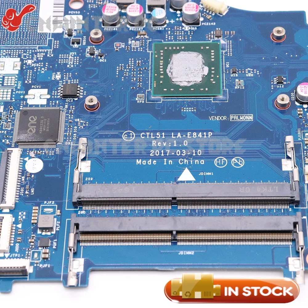 Материнская плата NOKOTION 924720 601 CTL51/53 для ноутбука HP 15 BW bw066sa материнская DDR3 с