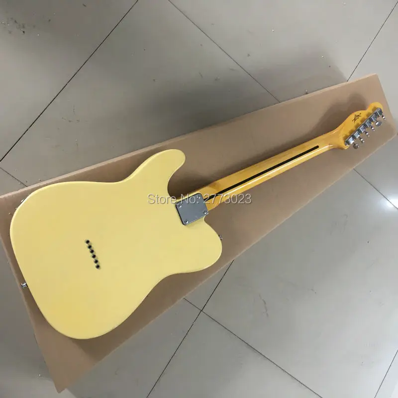 Темно Молоко Желтый TL электрогитара может быть в соответствии с требованиями